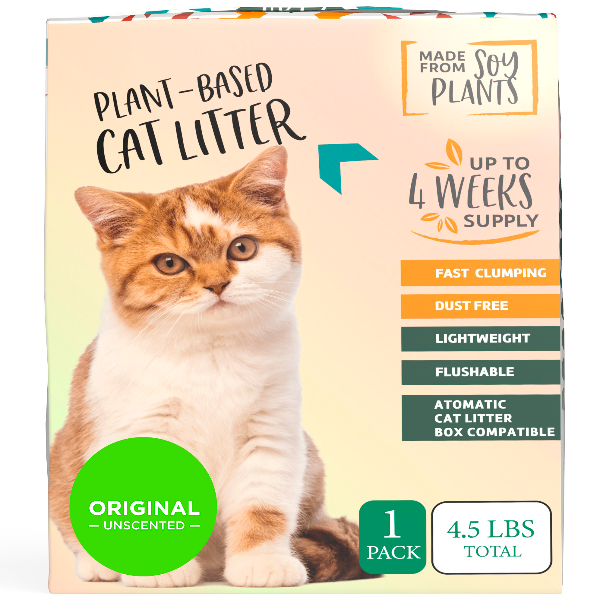ORI Granular Tofu Cat Litter for Automatic Self-Cleaning Litter Boxes