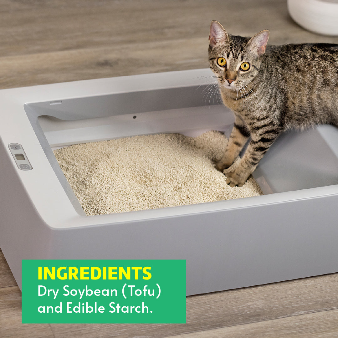 ORI Granular Tofu Cat Litter for Automatic Self-Cleaning Litter Boxes